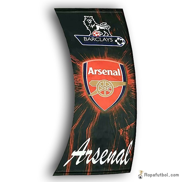 Futbol Bandera de Arsenal Negro